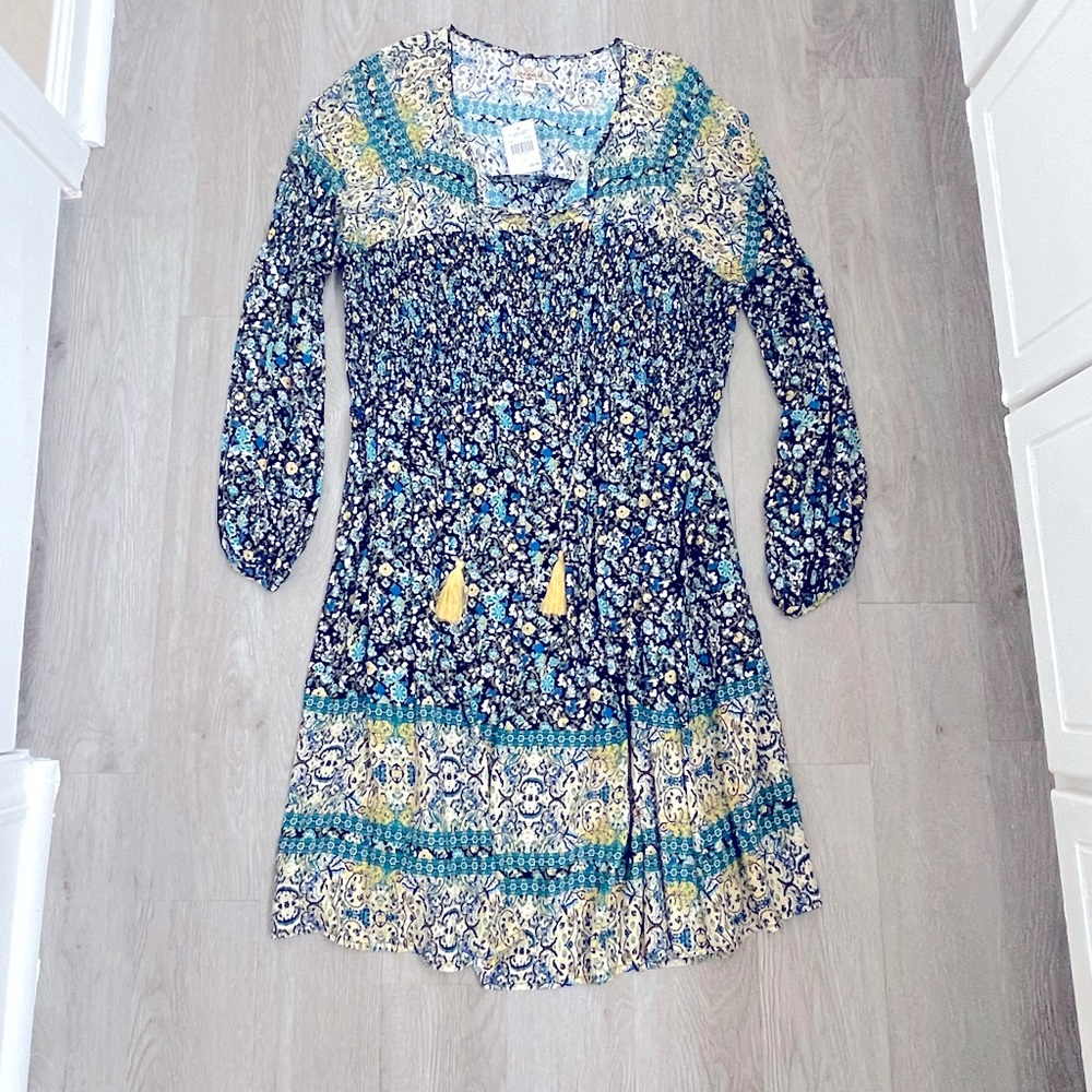 NWT Gorgeous Floral Dress Size L Perfect Easter Dress!